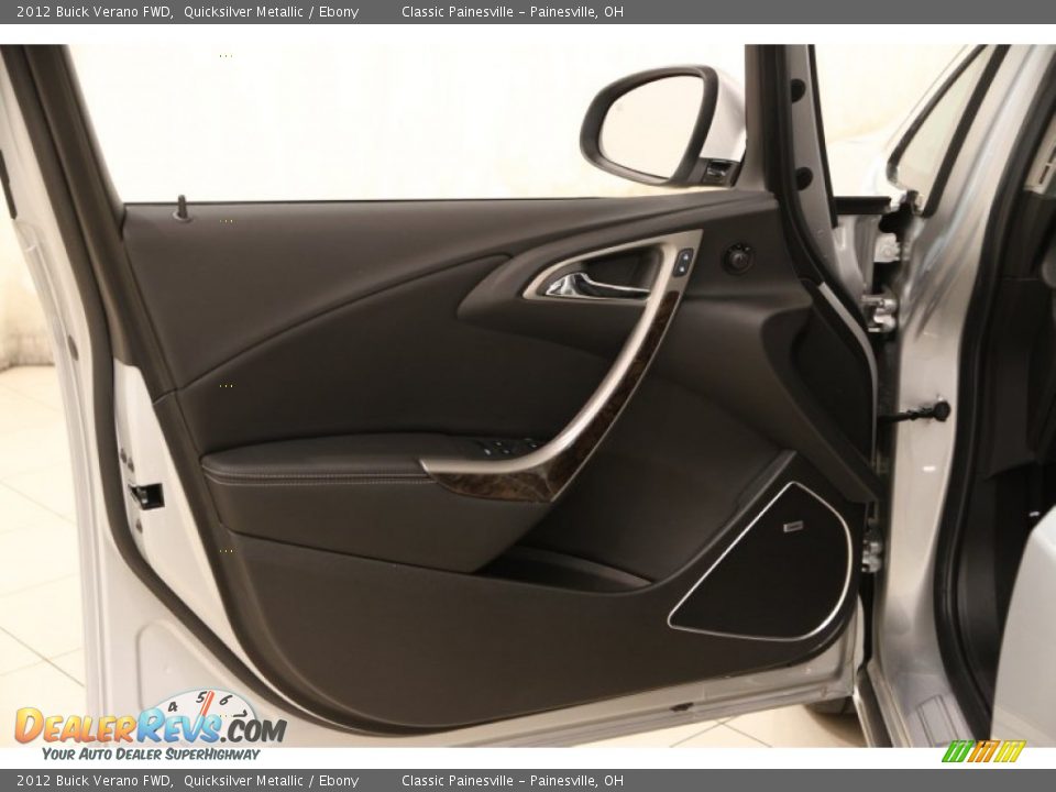 2012 Buick Verano FWD Quicksilver Metallic / Ebony Photo #4