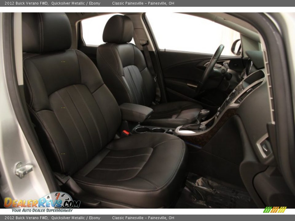 2012 Buick Verano FWD Quicksilver Metallic / Ebony Photo #10