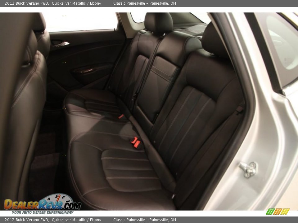 2012 Buick Verano FWD Quicksilver Metallic / Ebony Photo #12