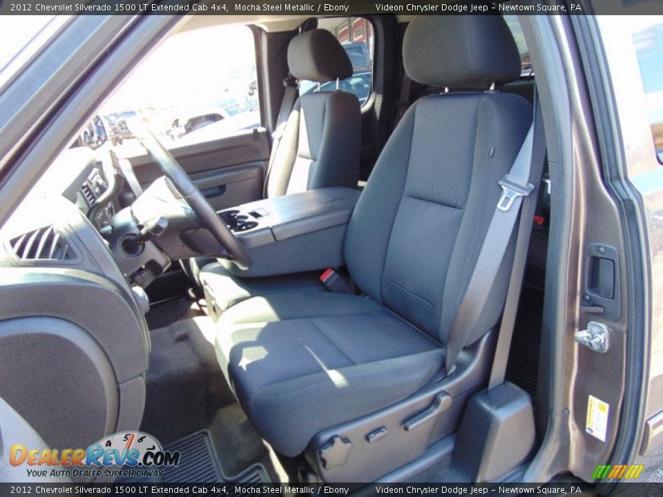 2012 Chevrolet Silverado 1500 LT Extended Cab 4x4 Mocha Steel Metallic / Ebony Photo #15