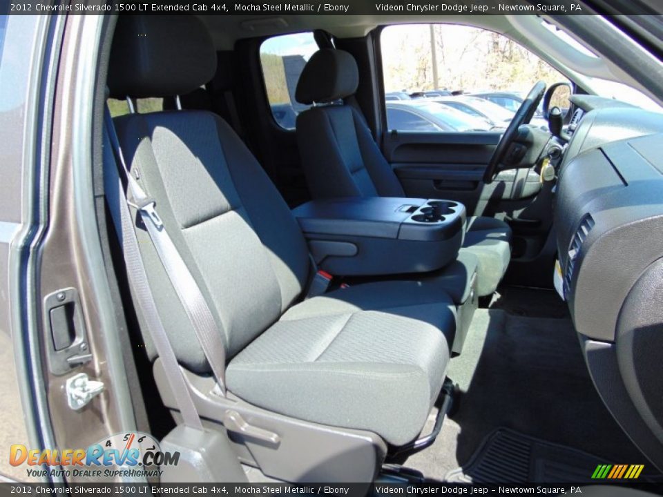 2012 Chevrolet Silverado 1500 LT Extended Cab 4x4 Mocha Steel Metallic / Ebony Photo #21