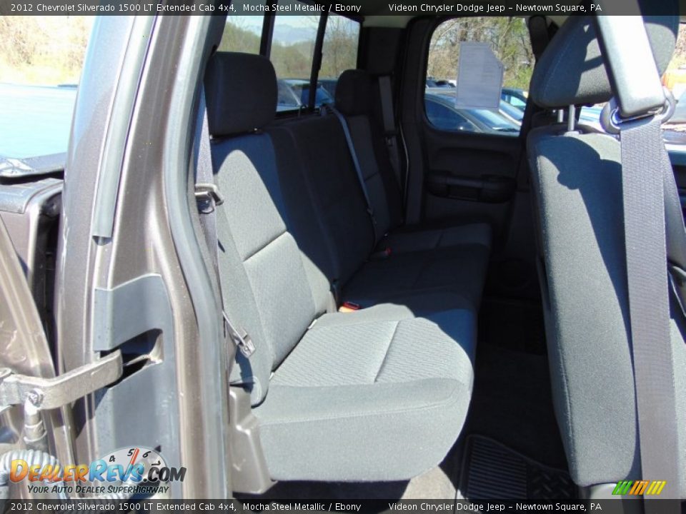 2012 Chevrolet Silverado 1500 LT Extended Cab 4x4 Mocha Steel Metallic / Ebony Photo #22