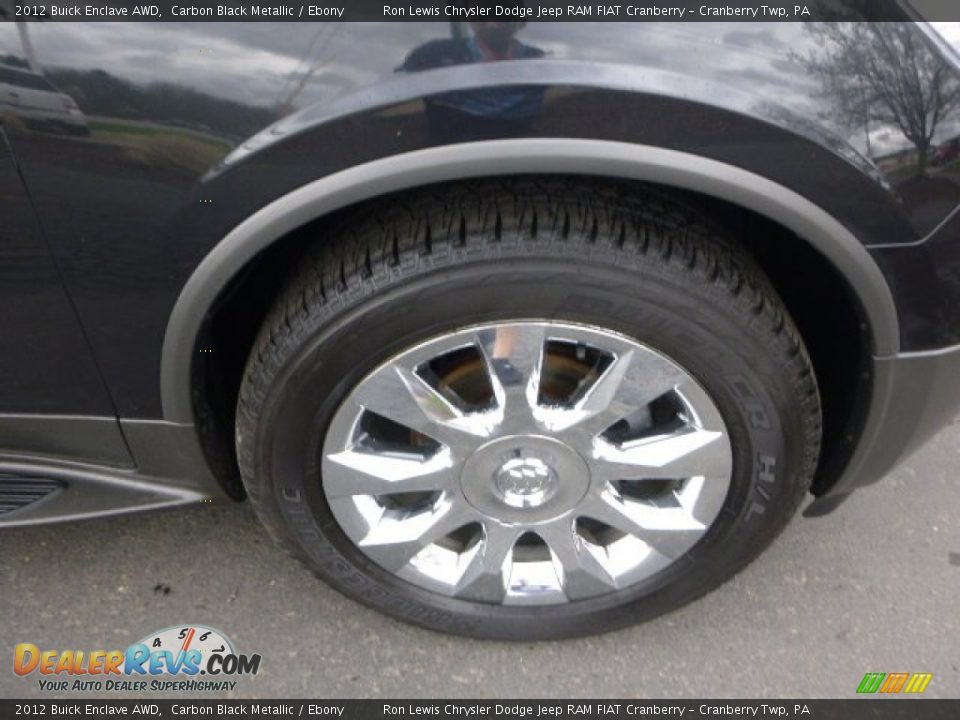 2012 Buick Enclave AWD Carbon Black Metallic / Ebony Photo #2