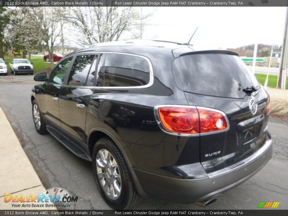 2012 Buick Enclave AWD Carbon Black Metallic / Ebony Photo #7
