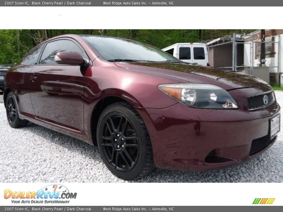 2007 Scion tC Black Cherry Pearl / Dark Charcoal Photo #1