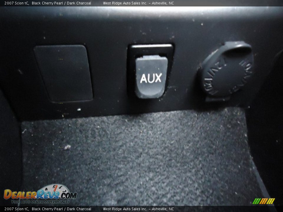 2007 Scion tC Black Cherry Pearl / Dark Charcoal Photo #15