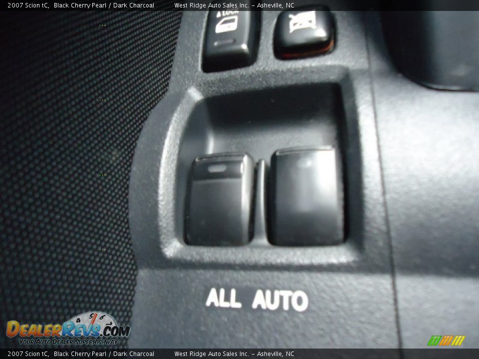 2007 Scion tC Black Cherry Pearl / Dark Charcoal Photo #17
