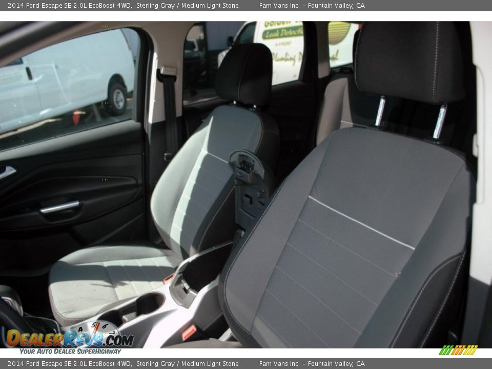 2014 Ford Escape SE 2.0L EcoBoost 4WD Sterling Gray / Medium Light Stone Photo #23