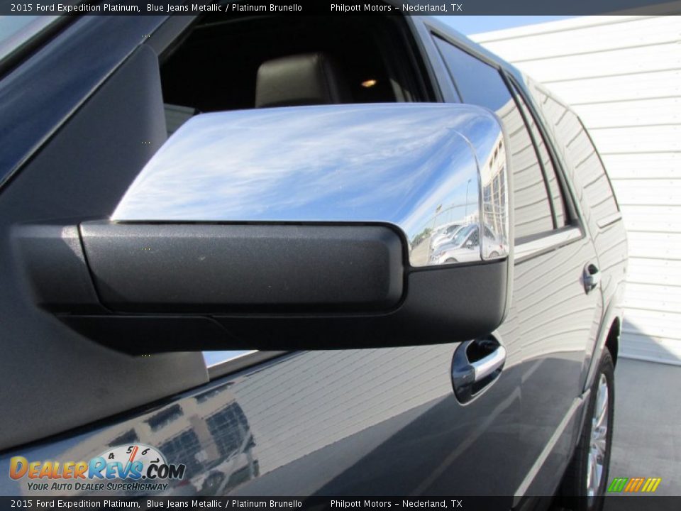 2015 Ford Expedition Platinum Blue Jeans Metallic / Platinum Brunello Photo #13