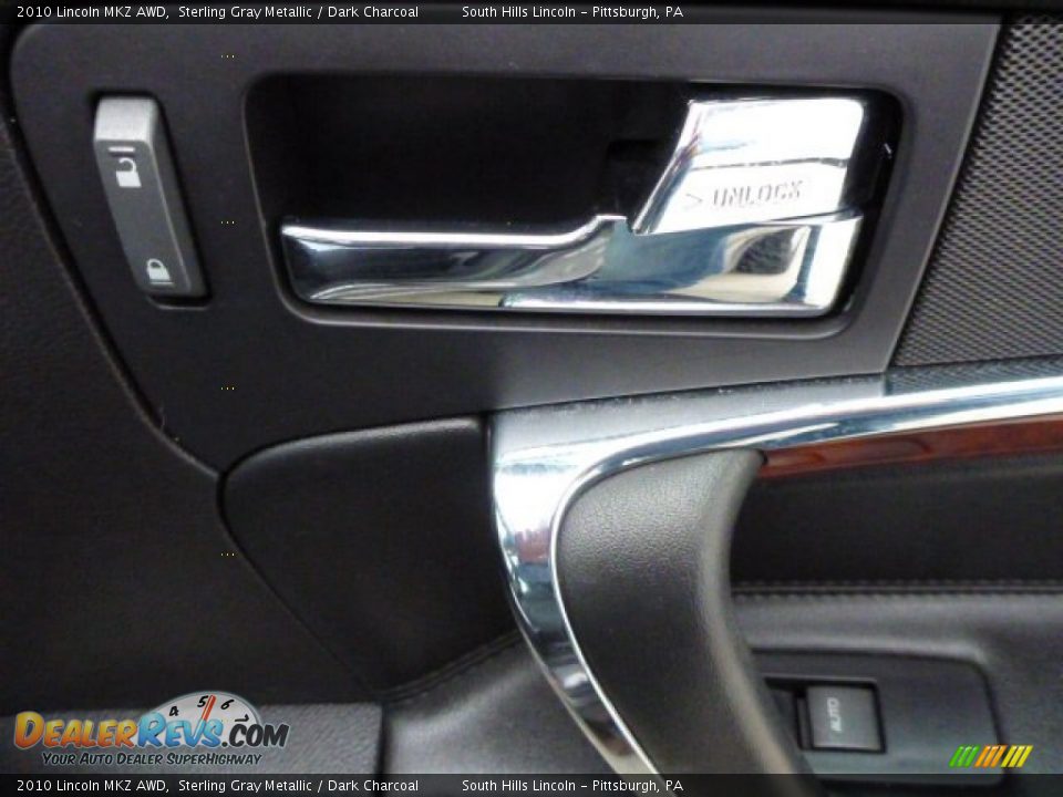 2010 Lincoln MKZ AWD Sterling Gray Metallic / Dark Charcoal Photo #7