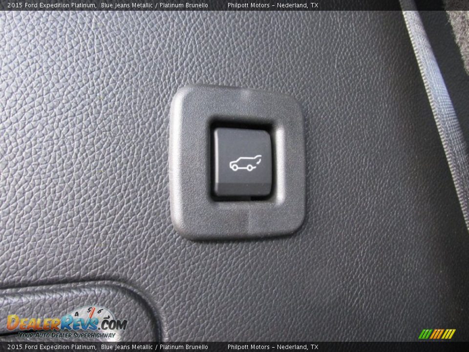 2015 Ford Expedition Platinum Blue Jeans Metallic / Platinum Brunello Photo #21