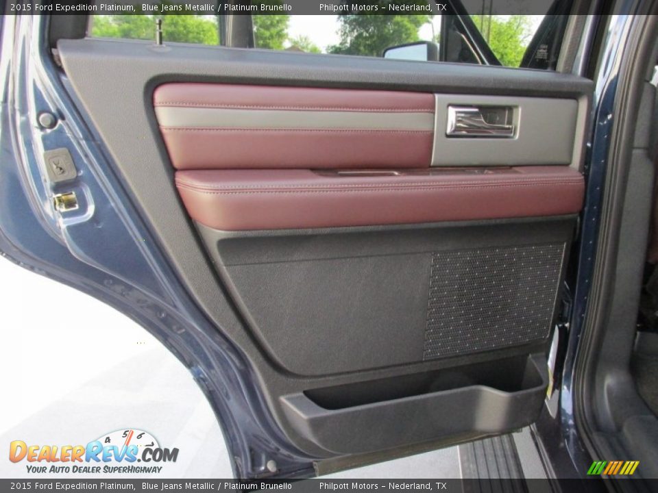 Door Panel of 2015 Ford Expedition Platinum Photo #24