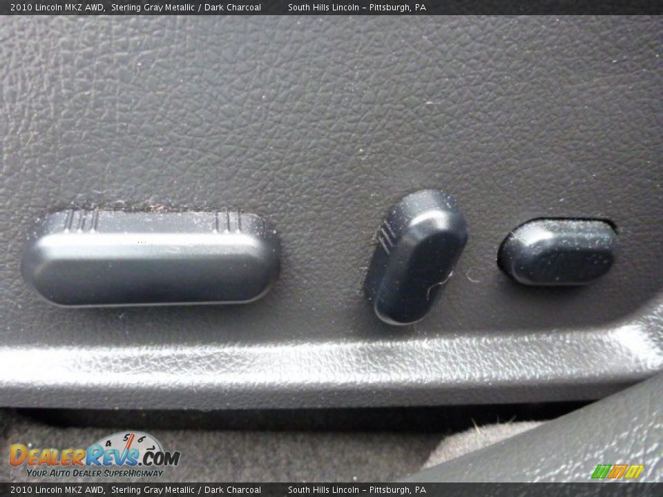 2010 Lincoln MKZ AWD Sterling Gray Metallic / Dark Charcoal Photo #18