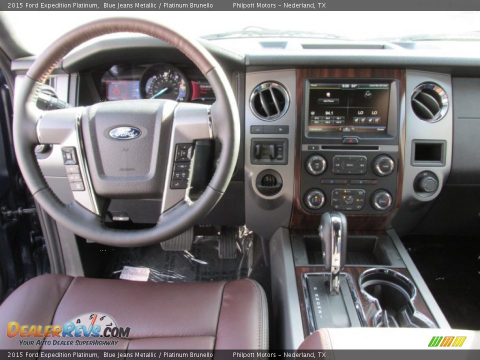 Dashboard of 2015 Ford Expedition Platinum Photo #31