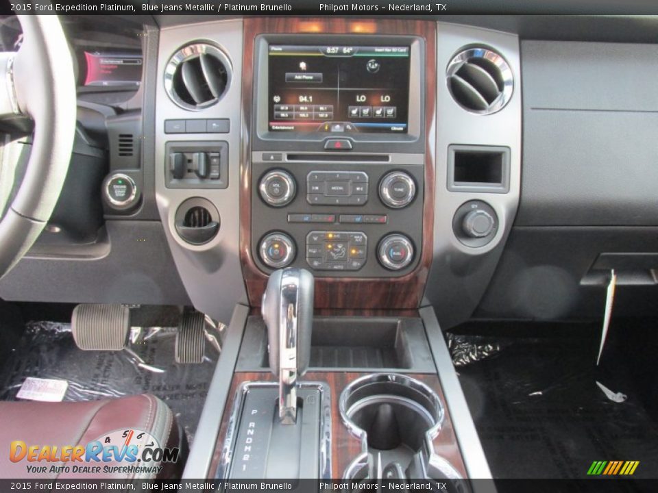 Controls of 2015 Ford Expedition Platinum Photo #32
