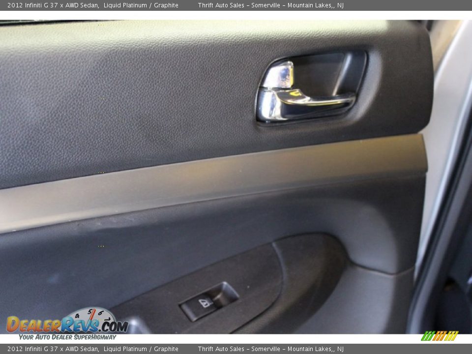 2012 Infiniti G 37 x AWD Sedan Liquid Platinum / Graphite Photo #14