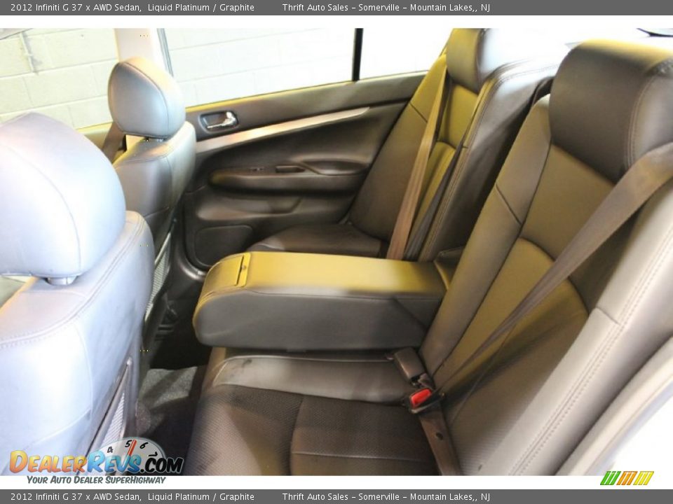 2012 Infiniti G 37 x AWD Sedan Liquid Platinum / Graphite Photo #15