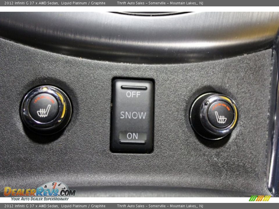 2012 Infiniti G 37 x AWD Sedan Liquid Platinum / Graphite Photo #24