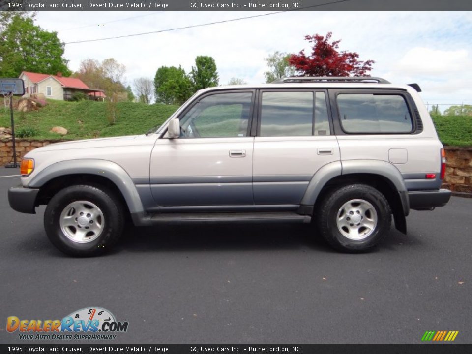 Desert Dune Metallic 1995 Toyota Land Cruiser  Photo #3