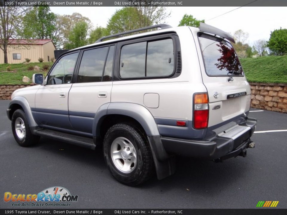 1995 Toyota Land Cruiser Desert Dune Metallic / Beige Photo #4