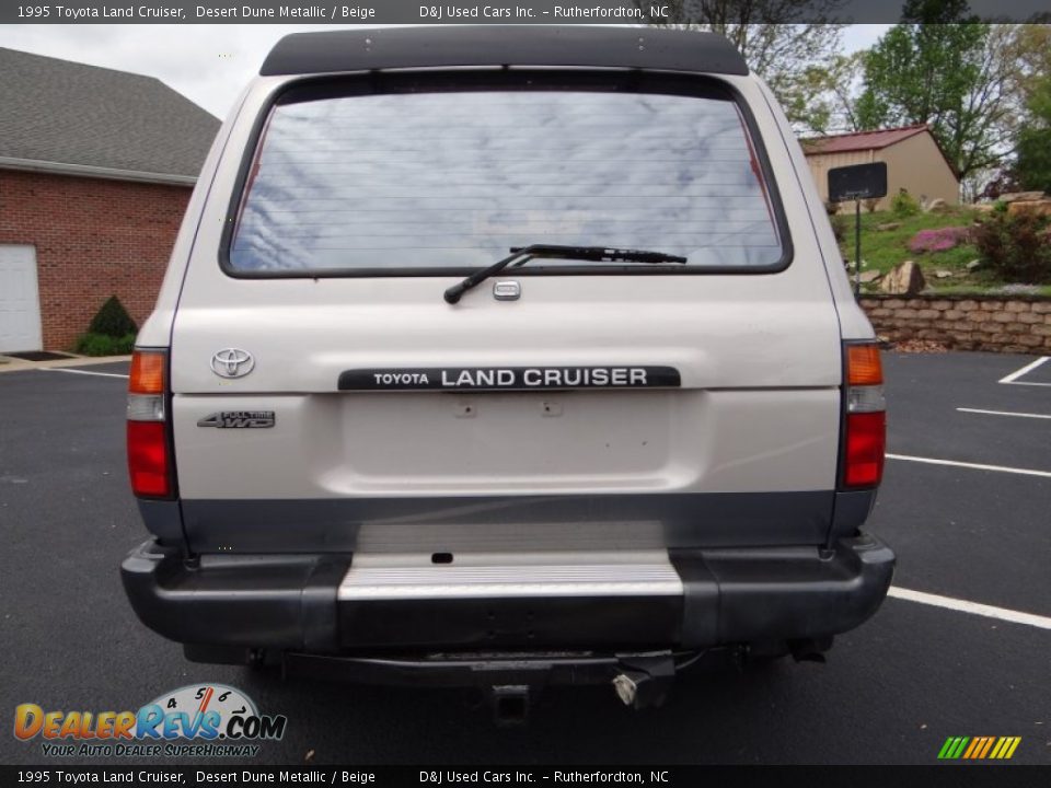 1995 Toyota Land Cruiser Desert Dune Metallic / Beige Photo #5