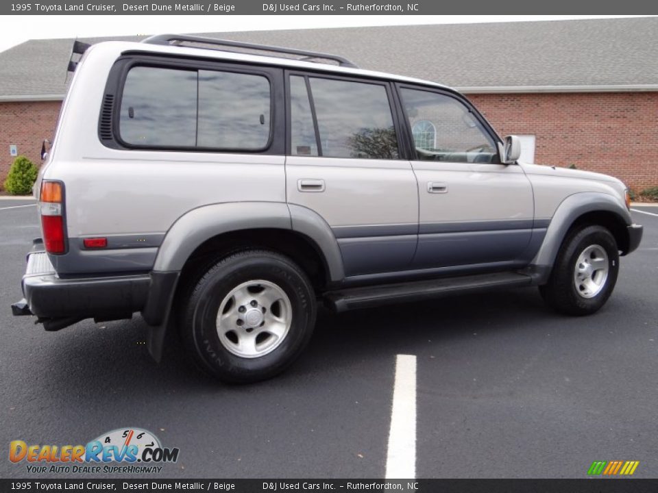 1995 Toyota Land Cruiser Desert Dune Metallic / Beige Photo #7