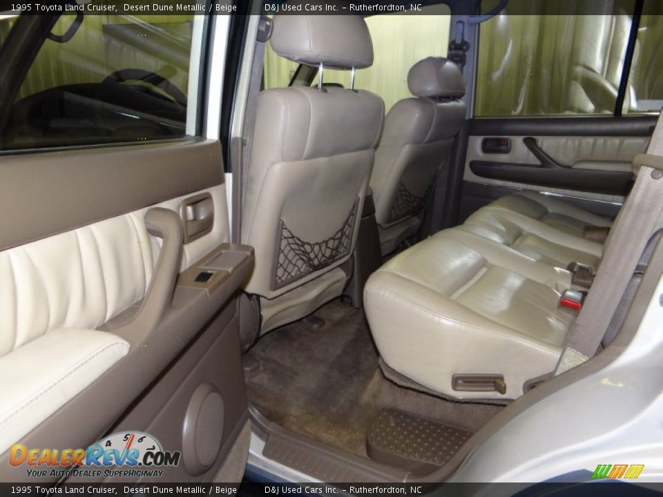 Rear Seat of 1995 Toyota Land Cruiser  Photo #15