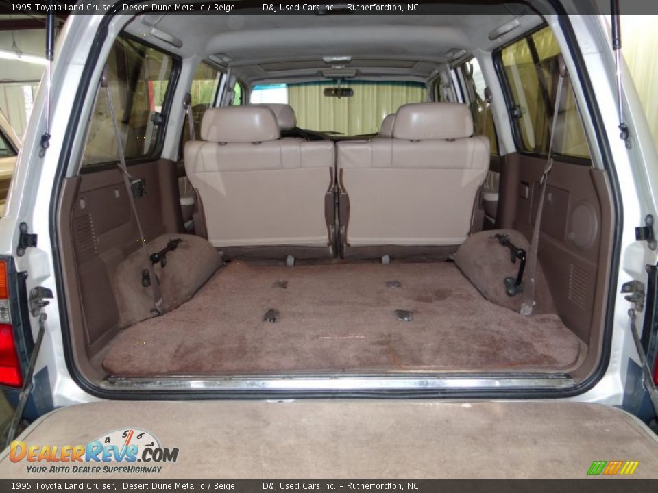 1995 Toyota Land Cruiser Desert Dune Metallic / Beige Photo #21