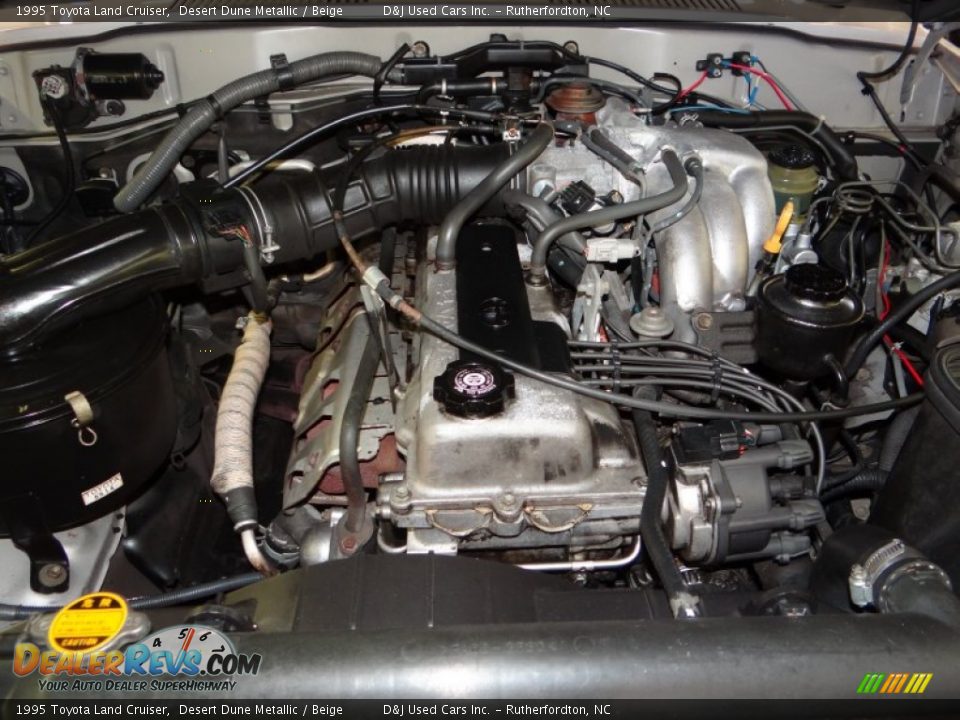 1995 Toyota Land Cruiser  4.5 Liter DOHC 24-Valve Inline 6 Cylinder Engine Photo #34