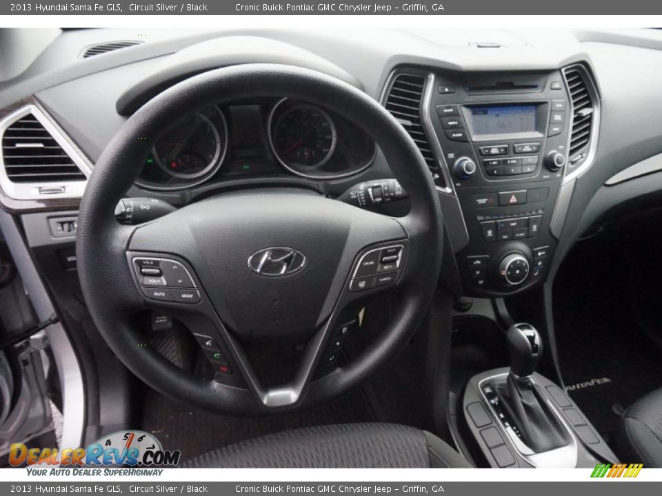 Dashboard of 2013 Hyundai Santa Fe GLS Photo #10