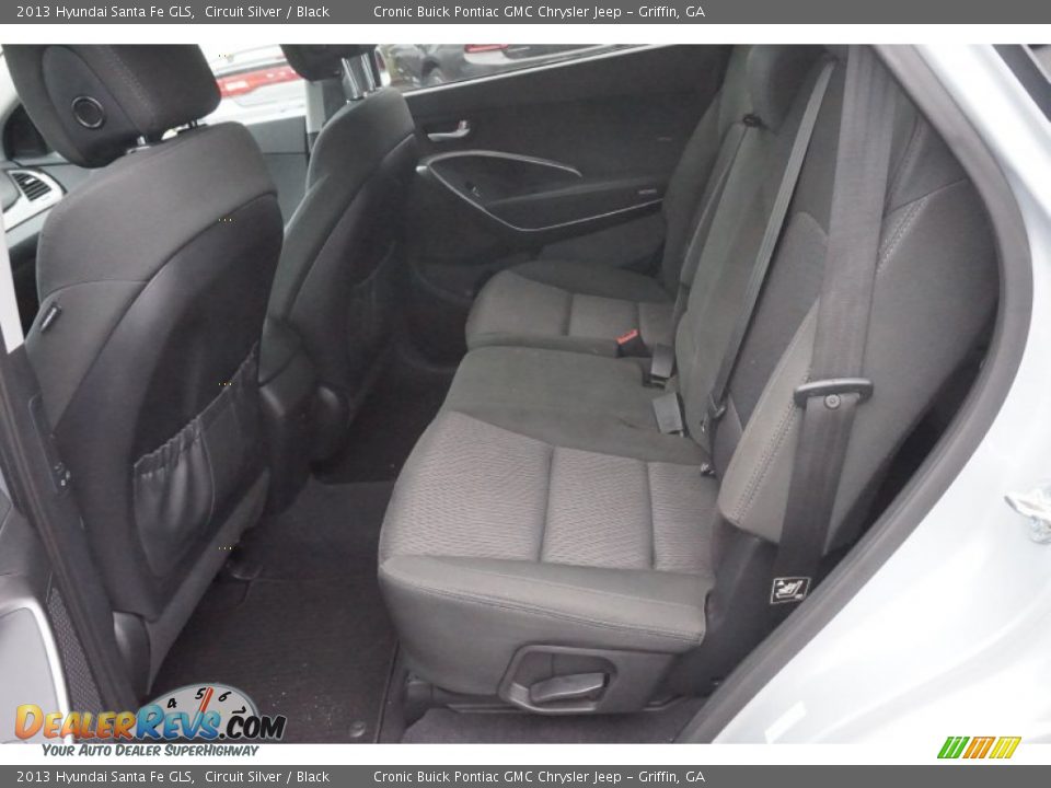 Rear Seat of 2013 Hyundai Santa Fe GLS Photo #14
