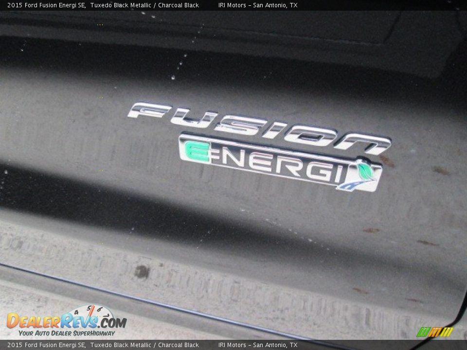 2015 Ford Fusion Energi SE Tuxedo Black Metallic / Charcoal Black Photo #4