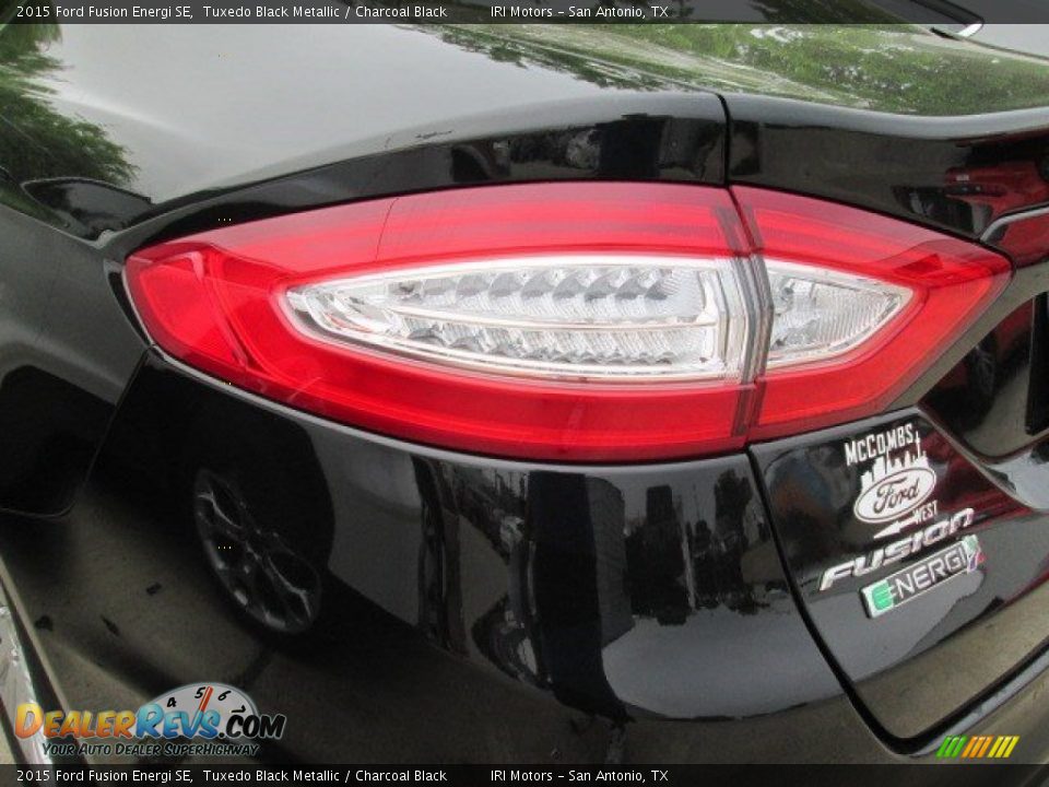 2015 Ford Fusion Energi SE Tuxedo Black Metallic / Charcoal Black Photo #13