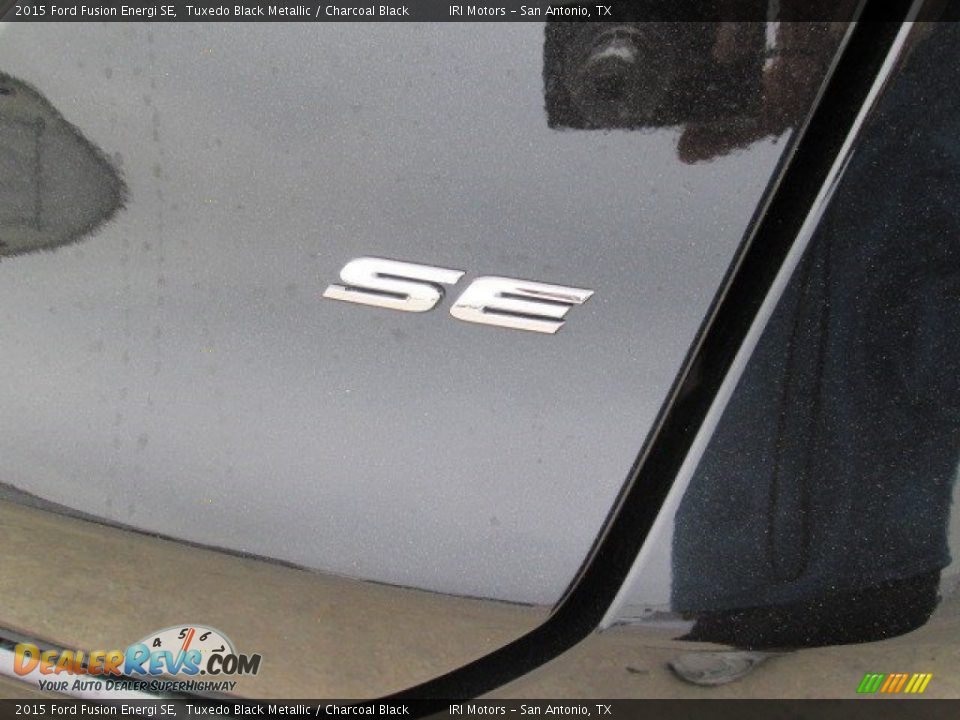 2015 Ford Fusion Energi SE Tuxedo Black Metallic / Charcoal Black Photo #17