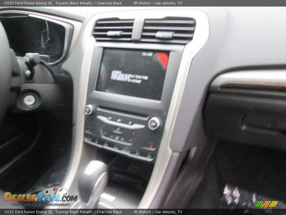 2015 Ford Fusion Energi SE Tuxedo Black Metallic / Charcoal Black Photo #24