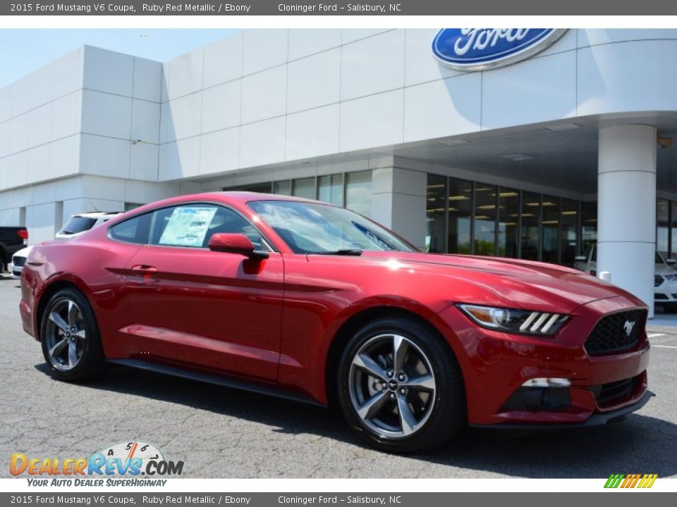 Ruby Red Metallic 2015 Ford Mustang V6 Coupe Photo #1