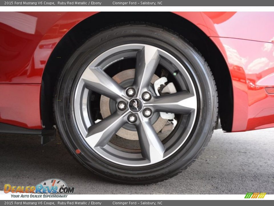 2015 Ford Mustang V6 Coupe Wheel Photo #5