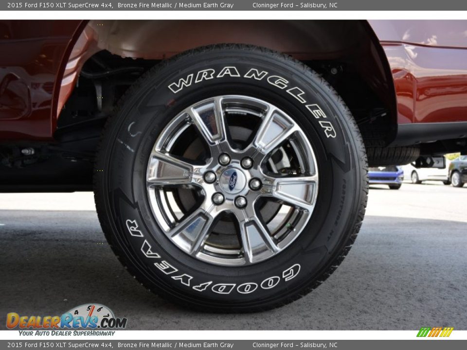 2015 Ford F150 XLT SuperCrew 4x4 Wheel Photo #13