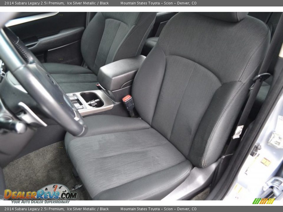 2014 Subaru Legacy 2.5i Premium Ice Silver Metallic / Black Photo #11