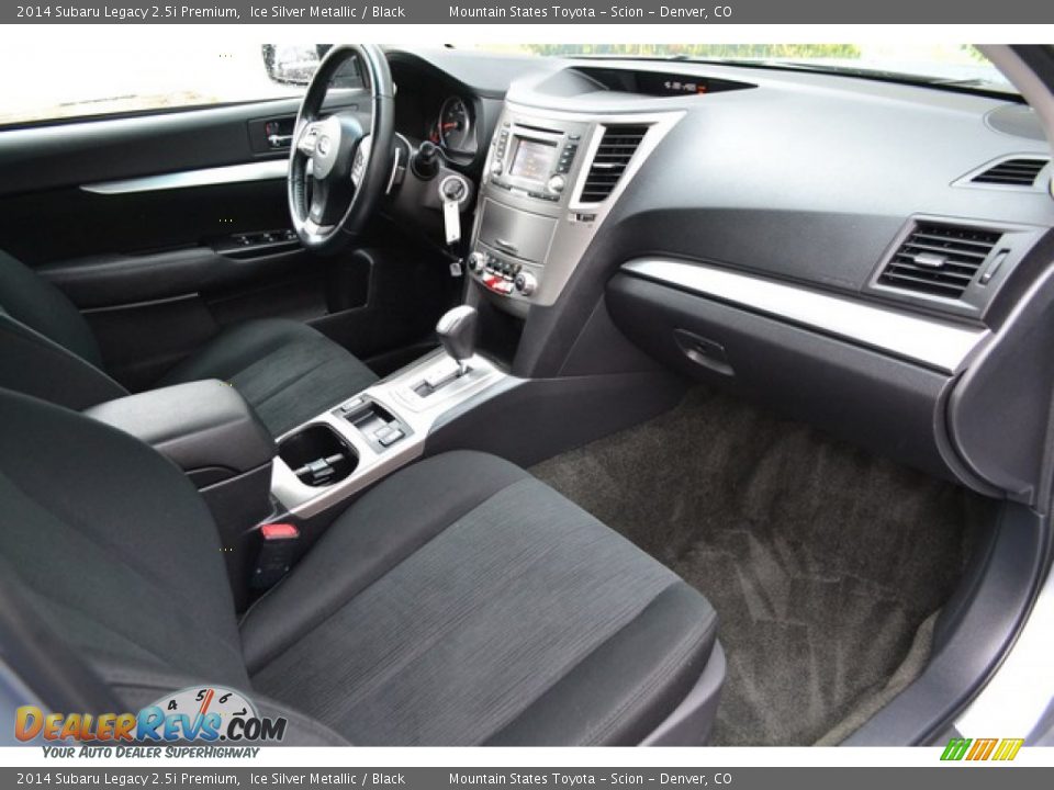 2014 Subaru Legacy 2.5i Premium Ice Silver Metallic / Black Photo #14