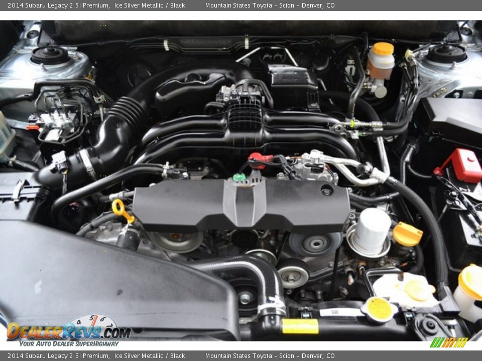 2014 Subaru Legacy 2.5i Premium Ice Silver Metallic / Black Photo #24