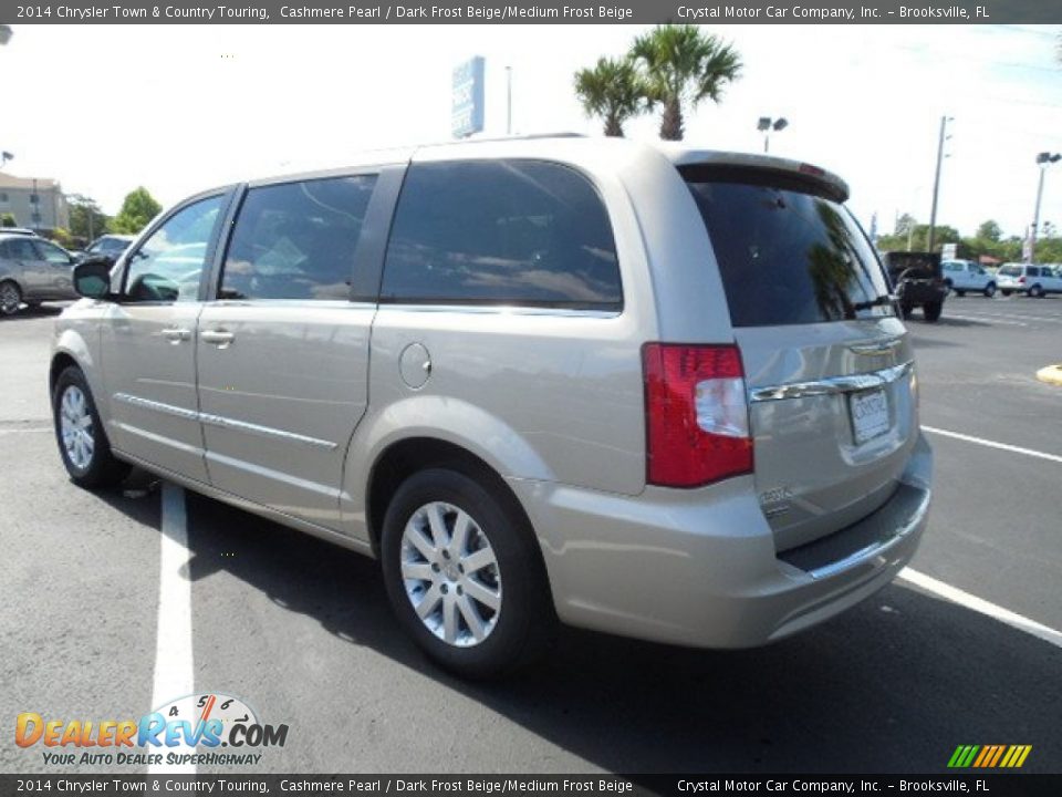 2014 Chrysler Town & Country Touring Cashmere Pearl / Dark Frost Beige/Medium Frost Beige Photo #3