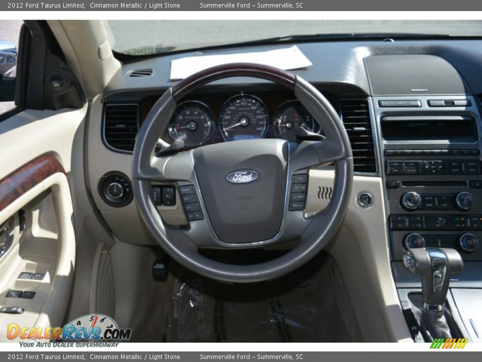 2012 Ford Taurus Limited Steering Wheel Photo #10