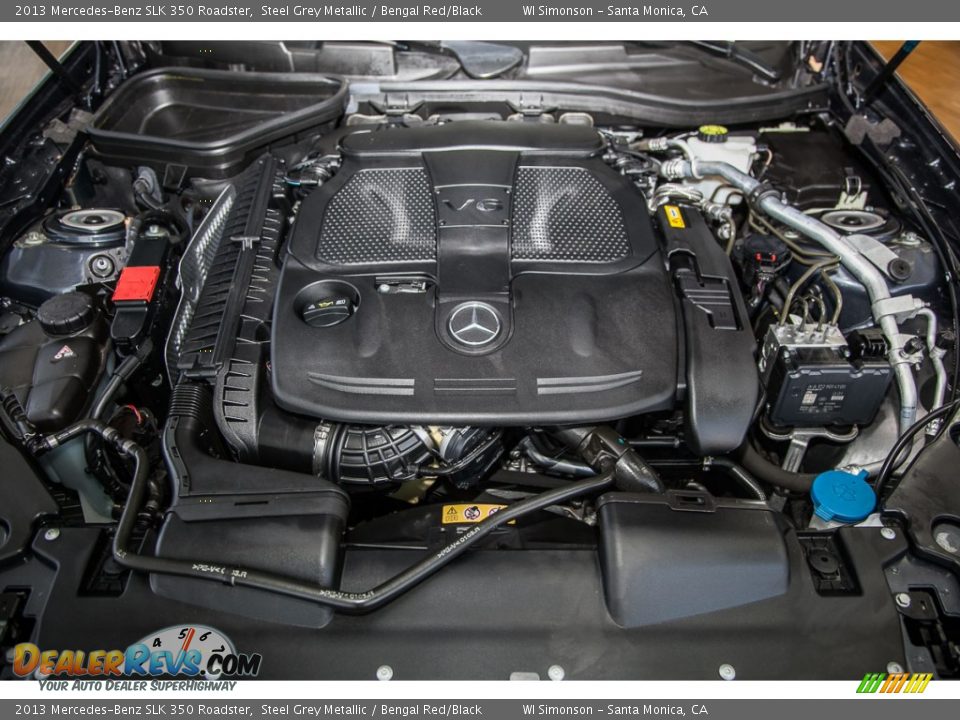 2013 Mercedes-Benz SLK 350 Roadster 3.5 Liter GDI DOHC 24-Valve VVT V6 Engine Photo #9