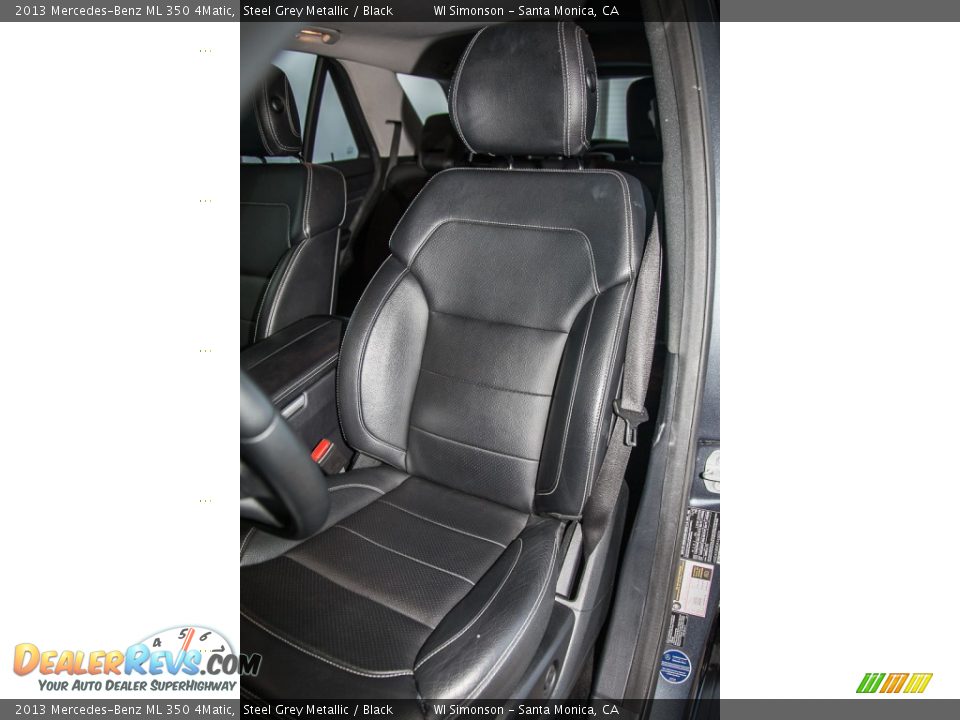 Front Seat of 2013 Mercedes-Benz ML 350 4Matic Photo #15