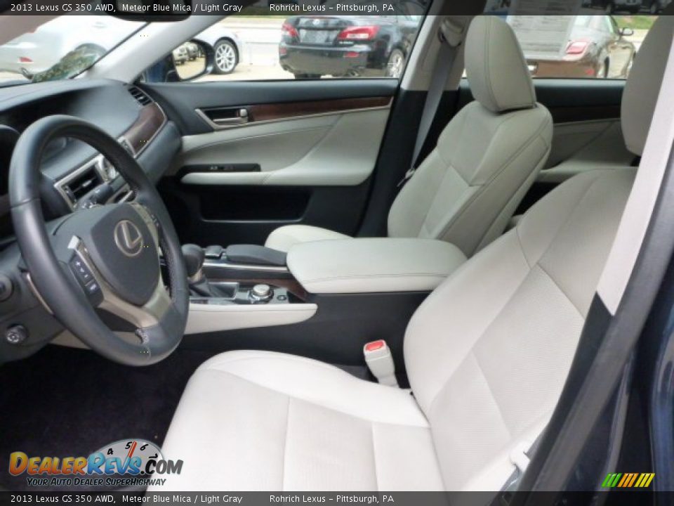 Light Gray Interior - 2013 Lexus GS 350 AWD Photo #4
