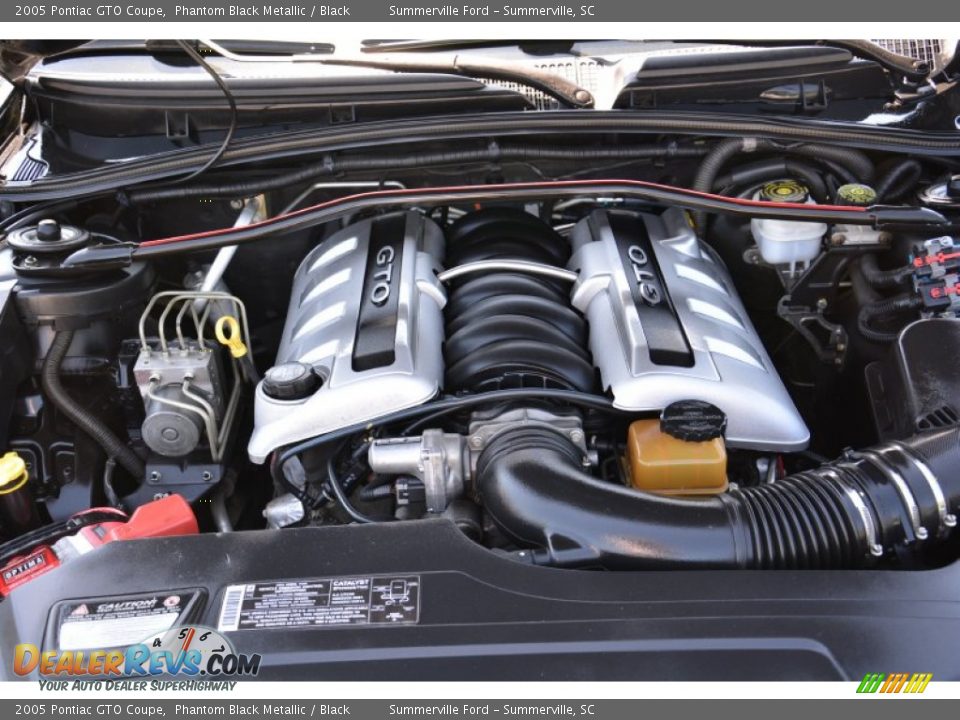 2005 Pontiac GTO Coupe 6.0 Liter OHV 16-Valve LS2 V8 Engine Photo #21