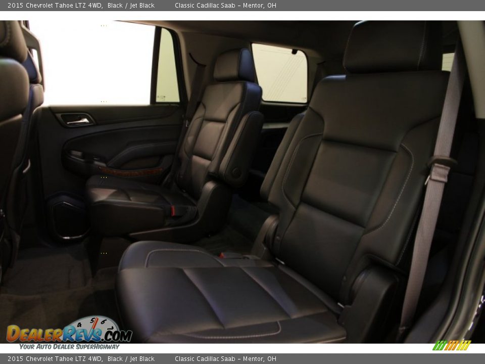 2015 Chevrolet Tahoe LTZ 4WD Black / Jet Black Photo #21