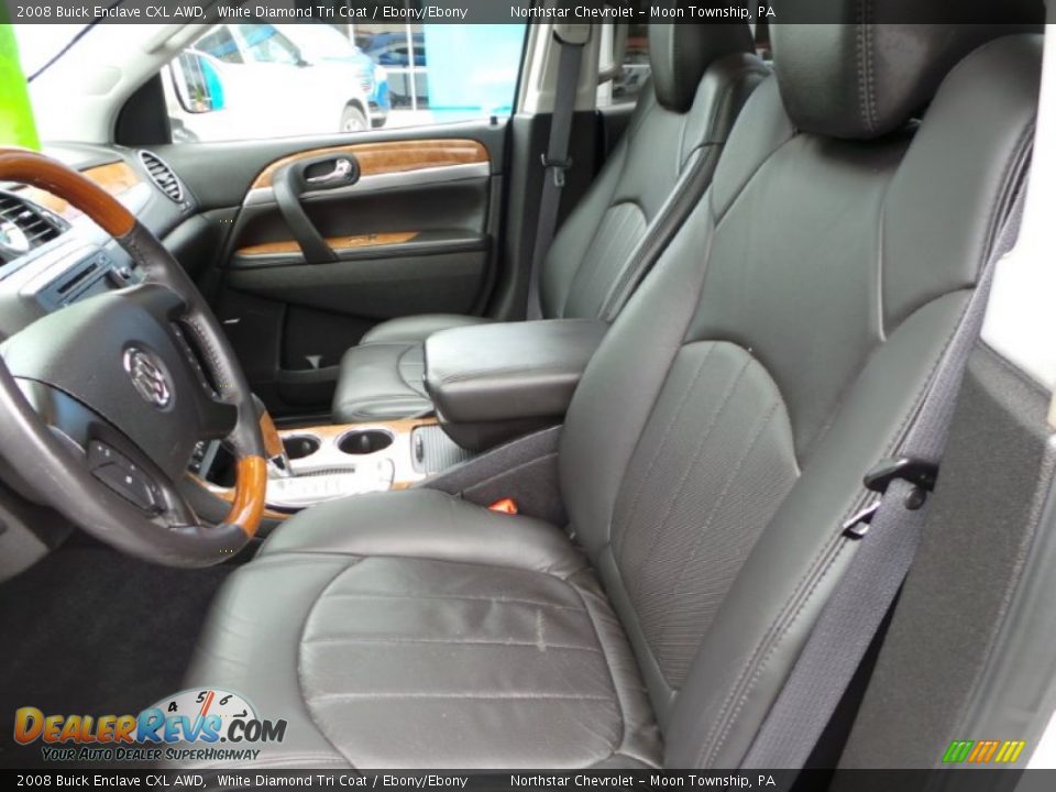 Ebony/Ebony Interior - 2008 Buick Enclave CXL AWD Photo #8