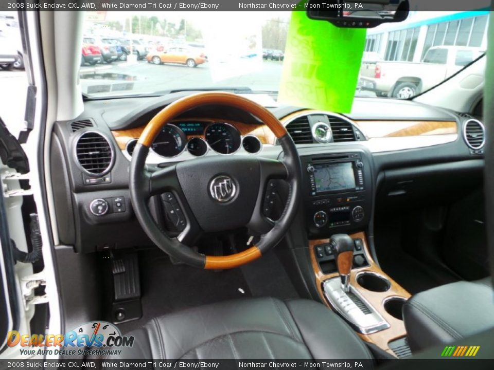 Dashboard of 2008 Buick Enclave CXL AWD Photo #13